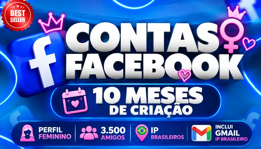 Facebook 10 mese de criação IP brasileiro