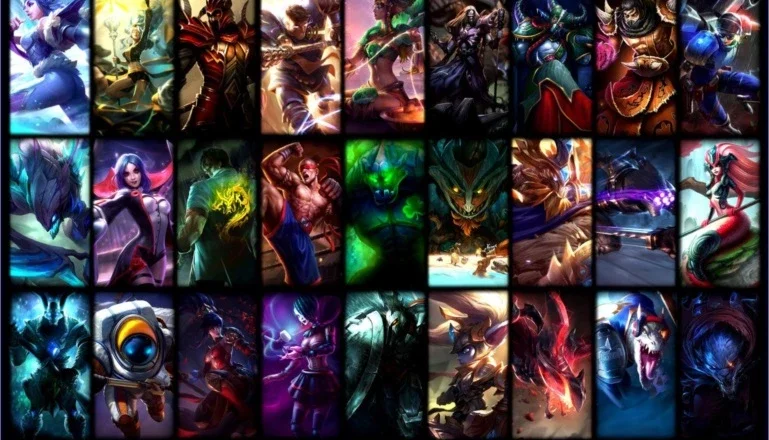 Conta Platina II, todos os campeões, 76 skin e +
