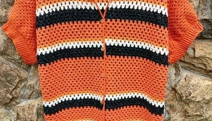 Camisa de Crochê Unissex