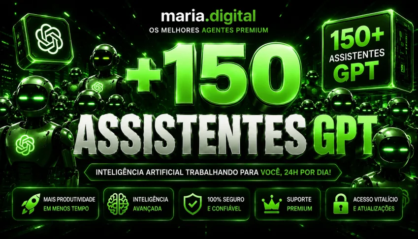 📦 Pack +150 Robôs Gpt - Para Cada Função Um Agente I.A