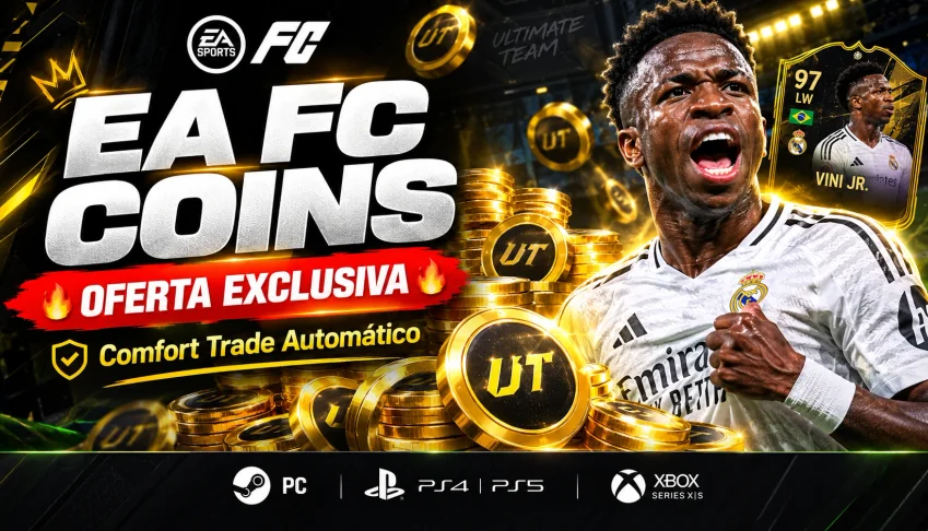 EA FC Coins FIFA 27 — Oferta Exclusiva | Xbox PS5 PS4 PC