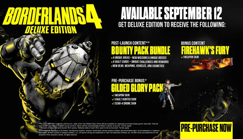 Borderlands 4 Deluxe Edition PC Steam Offline