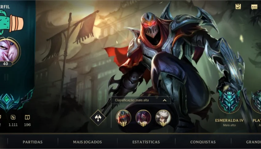 Conta Wild Rift - Skin dos primeiros 3 Wild Pass