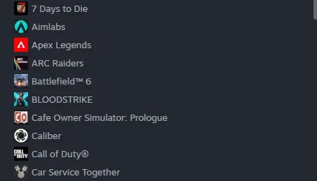 Conta Steam - + 70 Jogos