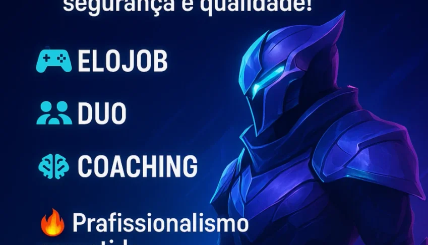 ⚡ EloJob do Futuro ⚡ Do Bronze ao Mestre com qualidade