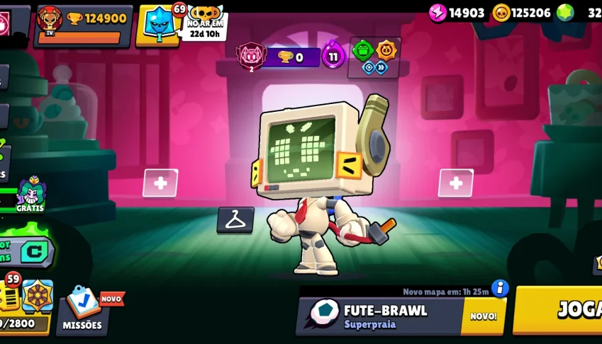 ⚡ Conta Brawl Stars Full - 124.900 Troféus ⚡