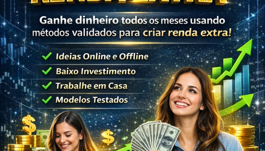 Descubra 200 formas reais de criar uma renda extra!