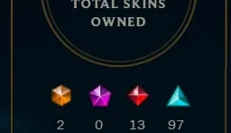 Conta De Lol Nivel 173 - 189 Skins - 151 Campeoes