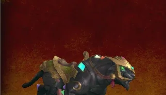 Montaria Pantera de Onix - WOW