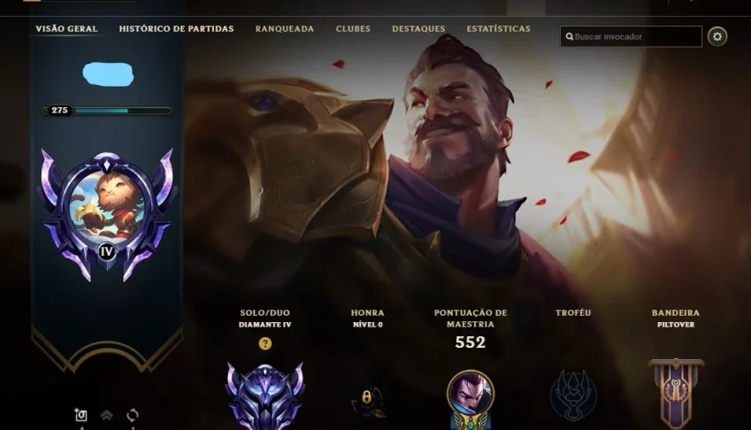 CONTA DE  LOL D4