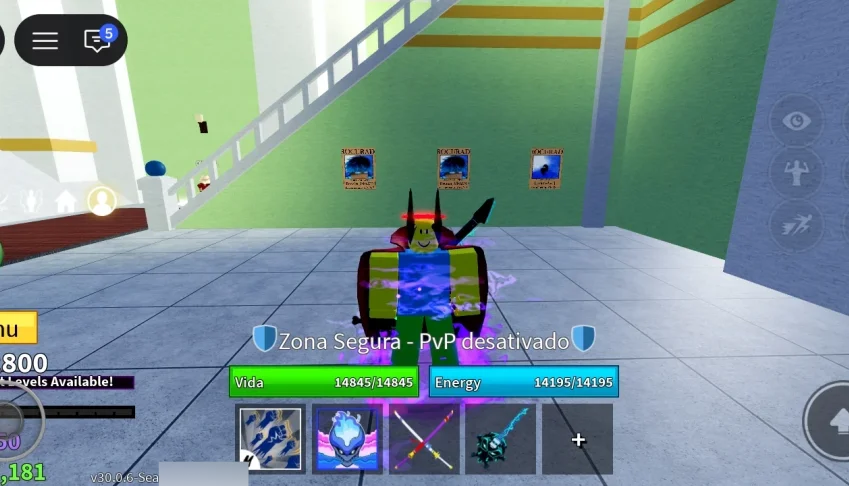 Conta Do Blox Fruits Level Max