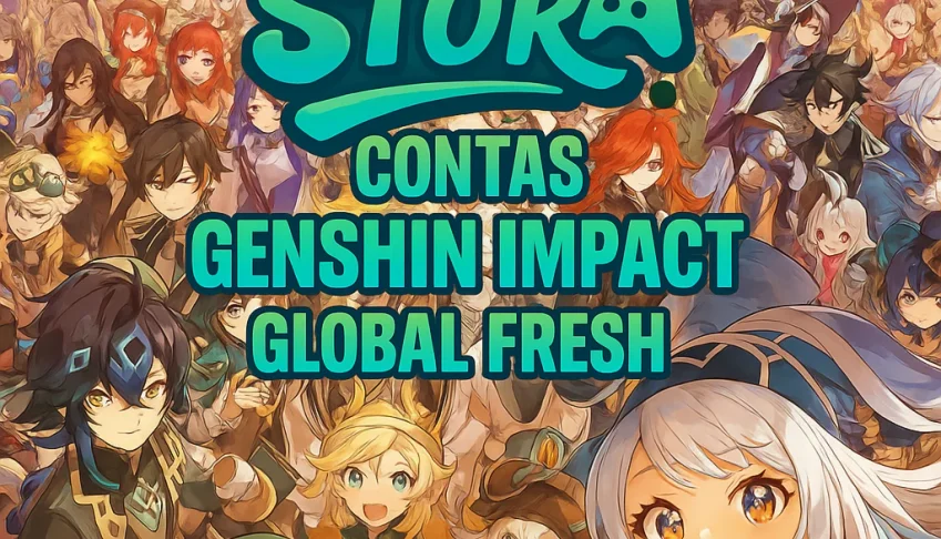 Contas Genshin Impact Global Fresh (0h) Acesso por e-mail