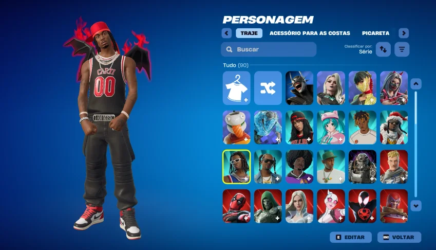 conta fortnite