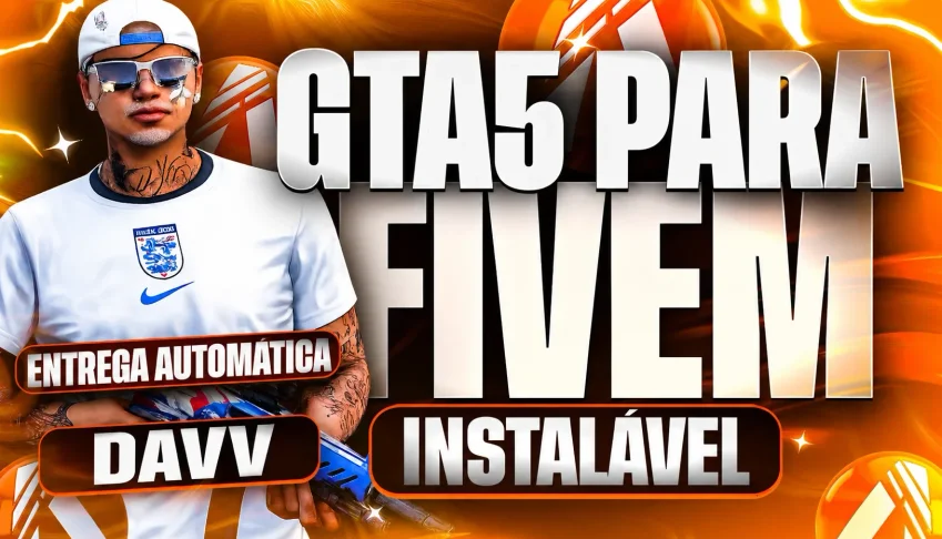 Gta V Para Fivem - Conta Steam Para Instalar Gta V + Brinde