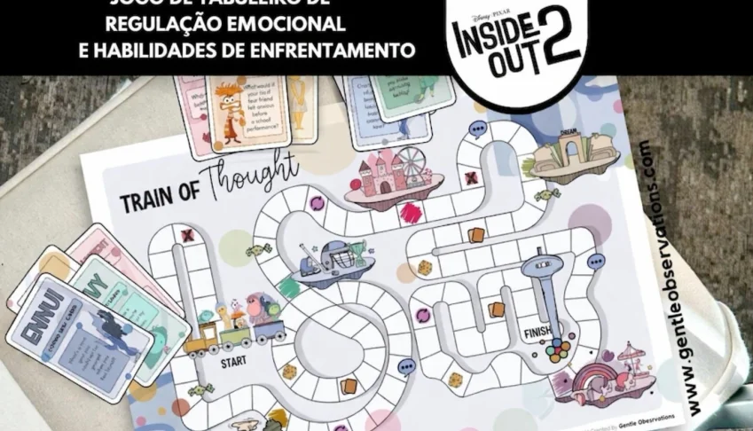Jogo de Tabuleiro Divertidamente 2: Regulação Emocional