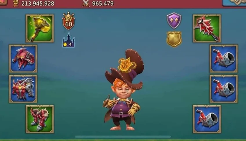 Lords mobile castelo lv 13
