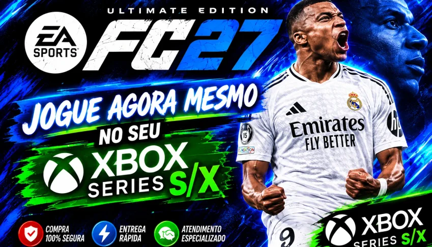 JOGUE AGORA! EA FC 27 ULTIMATE XBOX SERIES S/X