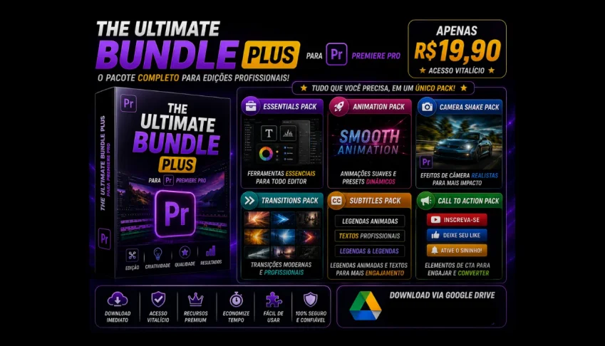 🎬 The Ultimate Bundle Plus Para Premiere Pro 🚀