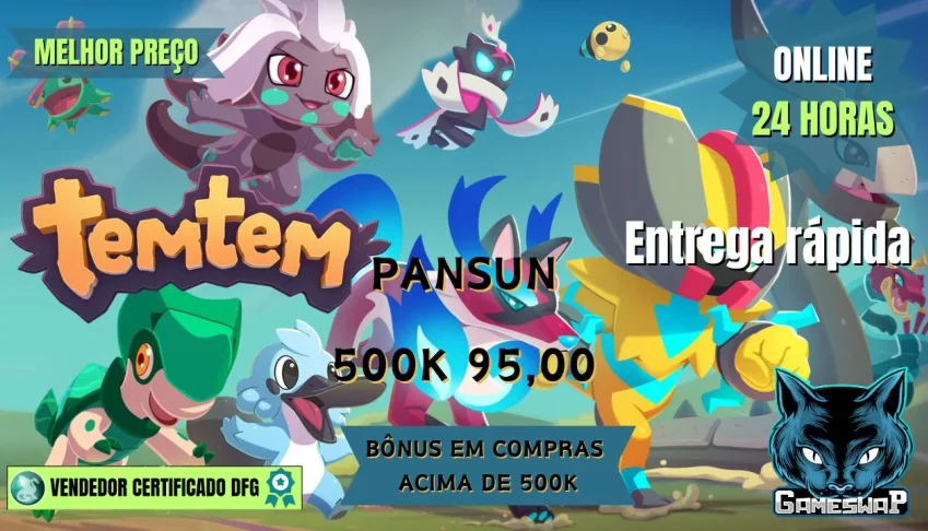 Temtem Pansun - Online 24/7