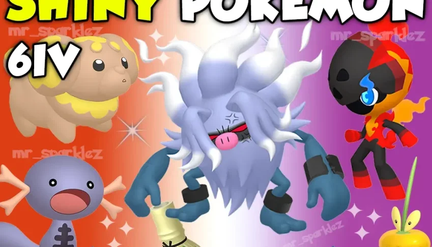 6 Pokémon Personalizados Shiny Monte Seu Time Scarlet Violet