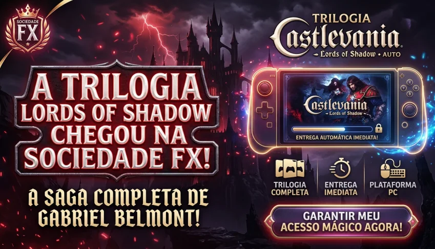 Trilogia Castlevania Lords of Shadow • Auto 🎮