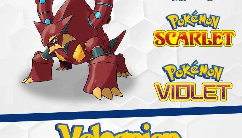 Volcanion 6IVs + Brinde - Pokémon Scarlet Violet