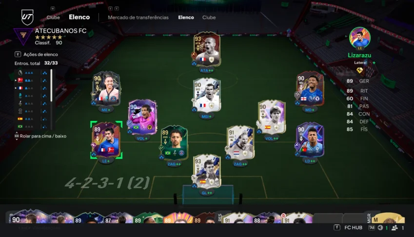 Conta de Ea fc 25 com mais de 1kk em caixa 