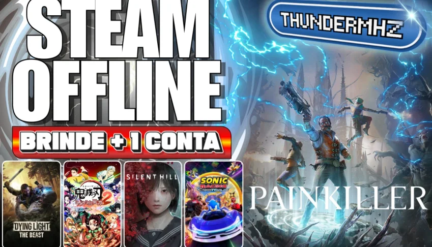 Painkiller Deluxe Novo 2025 - Conta Steam Offline
