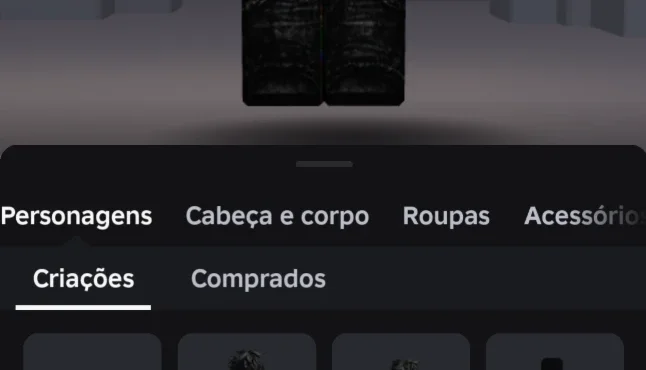 Conta de roblox