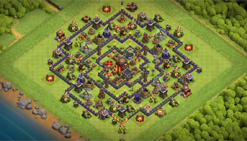 Clash of Clans CV10 95% FULL
