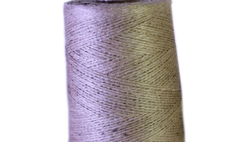 Bobina 500g - Fio de Juta 3000 Engomado (Natural)