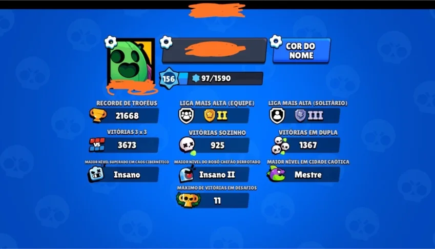 Conta Brawl Stars
