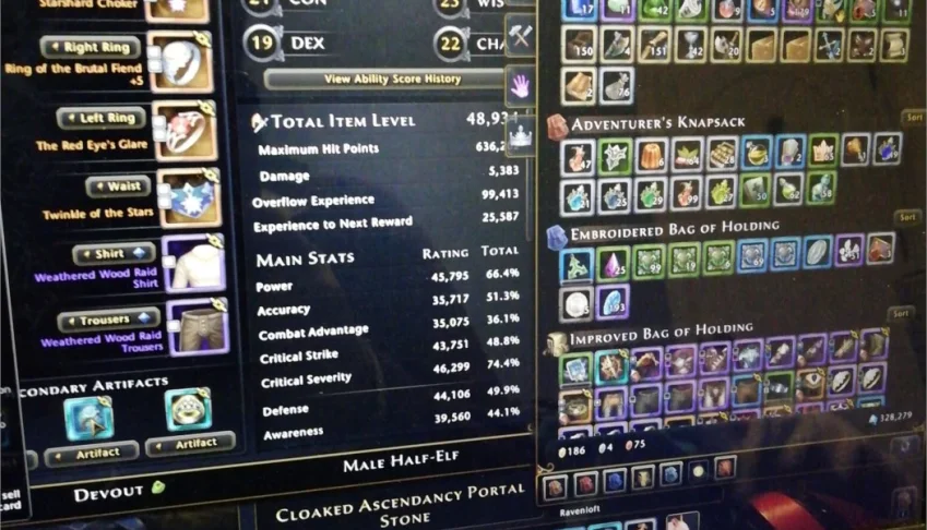 Vendo conta neverwinter DC healer full