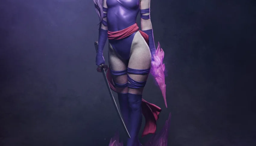 PSYLOCKE 3D - Arquivo .Stl Para Impressão 3D