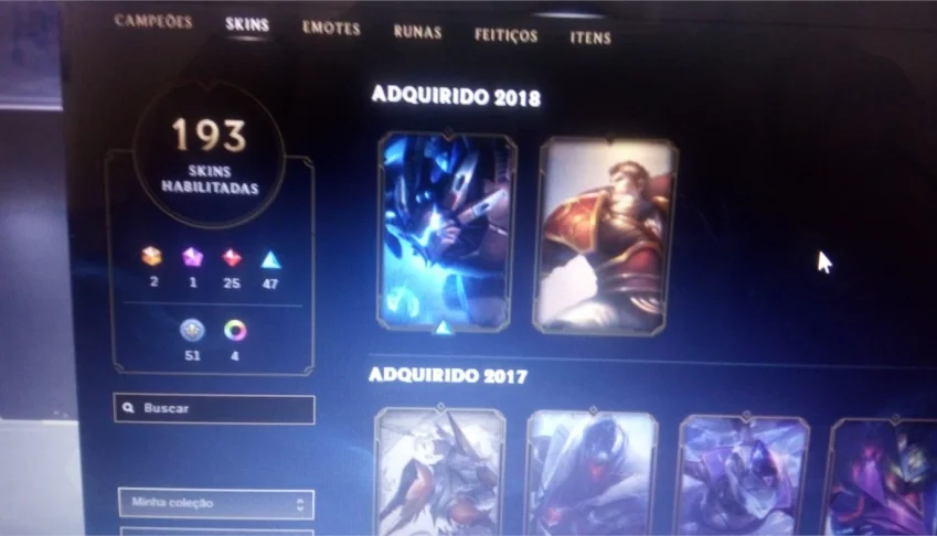 Conta League of Legends