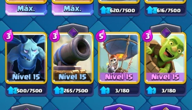 Conta Clash Royale 8 anos 4k Gemas 9 cartas evo