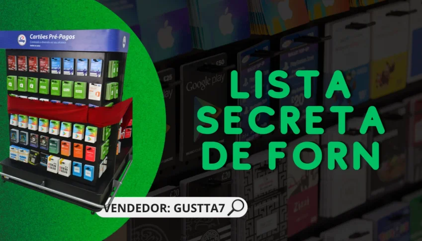 Lista Secreta Fornecedores De Gift Card