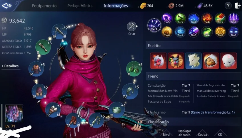 Mir4 lvl 71 90k+pp