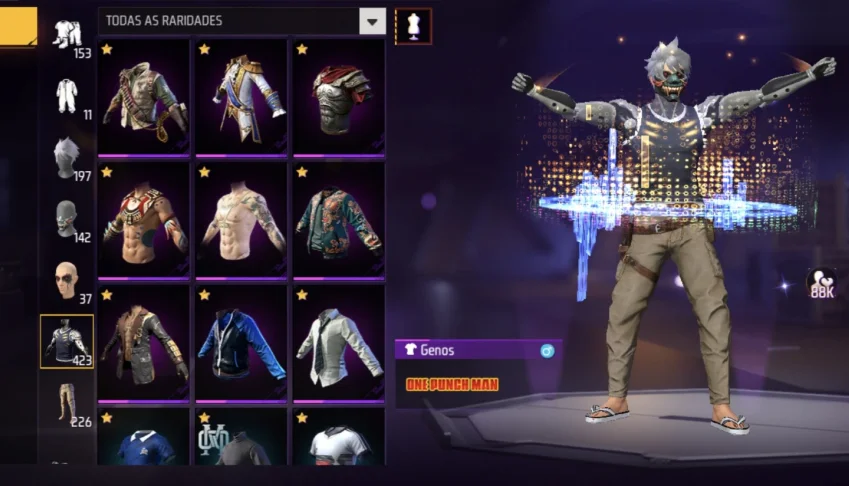 Conta Free Fire Rara Com Parcerias!!