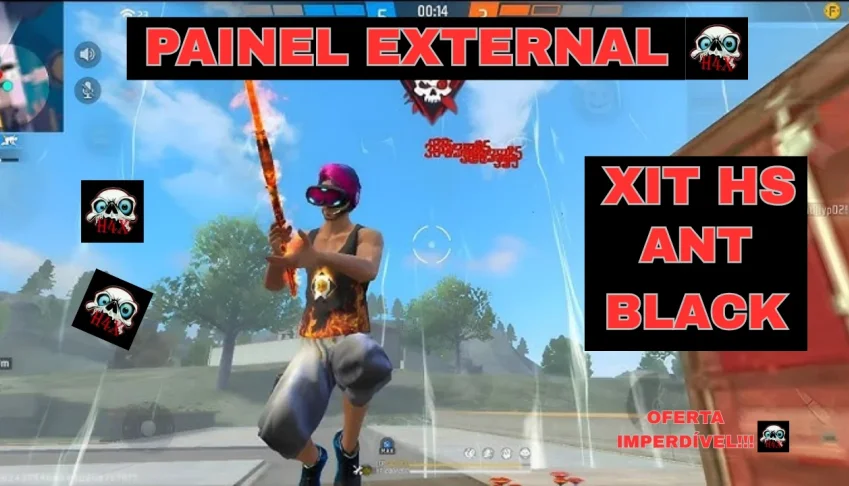 Xit Hs Ant Black - Xit Profissional Free Fire