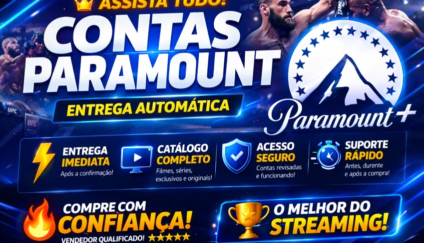 Conta Paramount Plus Compartilhada (30 Dias Acesso Premium)