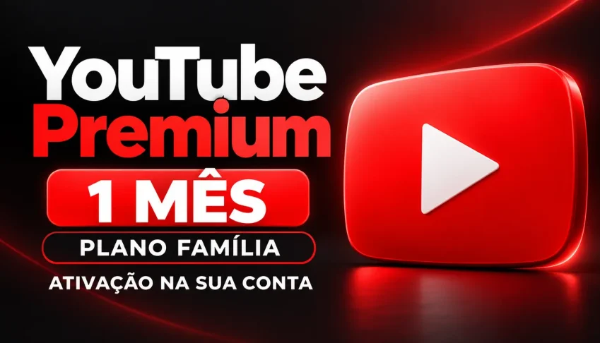 YouTube Premium - Na sua conta Pessoal ( 1 Mês )