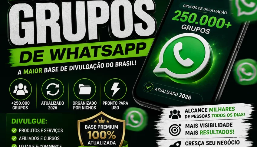 🚀 Acesso A +250.000 Grupos De (Zap Zap) Atualizados 2026 🚀
