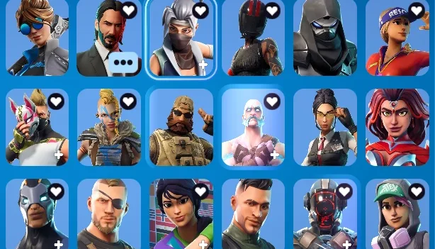 Conta Epic games/Fortnite desde a season 4