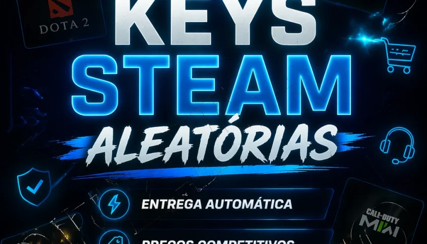 Keys Aleatórias Da Steam Você Só Encontra no DEIZANO STORE