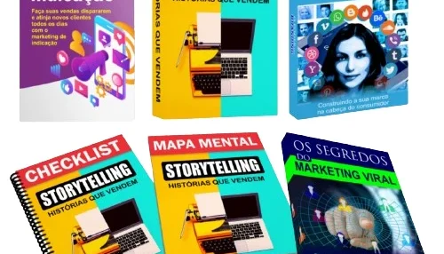 Ebooks Storytelling Completo! Mais 7 Ebooks Bônus