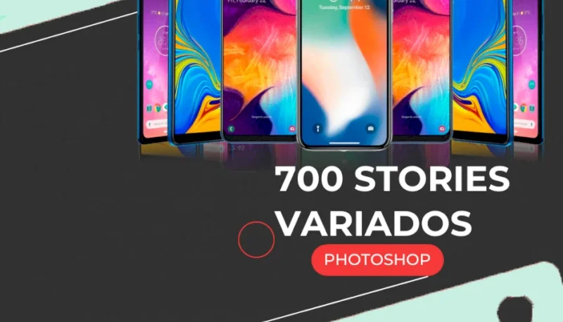 Pack 700 Stories PSD Premium  Alta Resolução Envio Auto