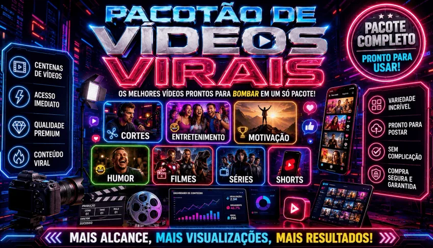 Pacote De Vídeos Virais