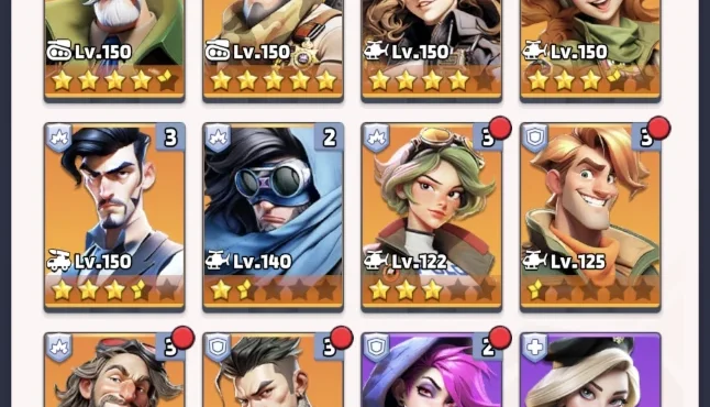 Conta Last War HQ 30! S2 prestes a começar