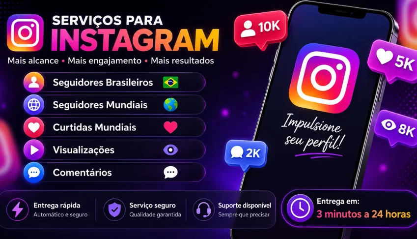 🚀 Serviços para Instagram